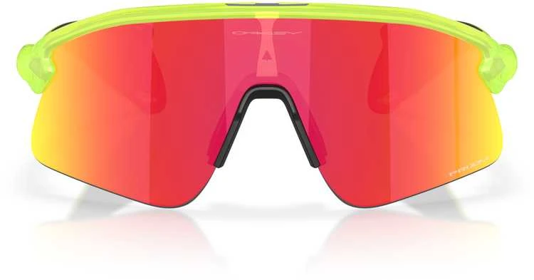 Oakley Stunt Devil akiniai geltonais rėmeliais ir raudonu stiklu
