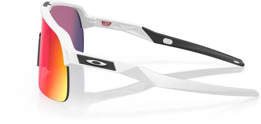 OAKLEY Sutro Lite Community Collection Matte Baltas/Prizm Road sportiniai saulės akiniai