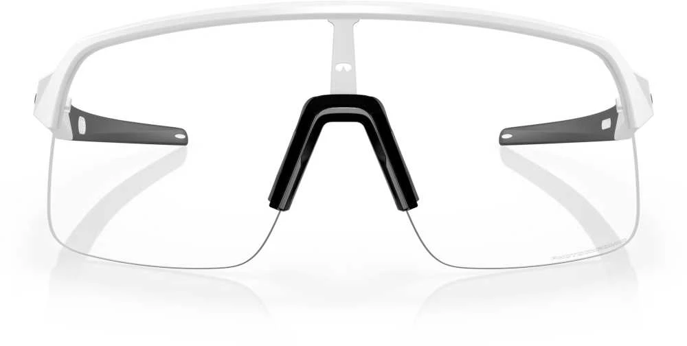 OAKLEY Sutro Lite Matte Baltas/Clear Photochromic sportiniai akiniai