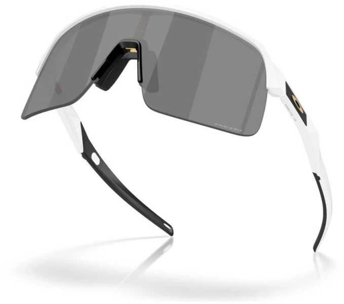 Oakley Sutro Lite akiniai su Prizm lęšiais ir baltu rėmeliu