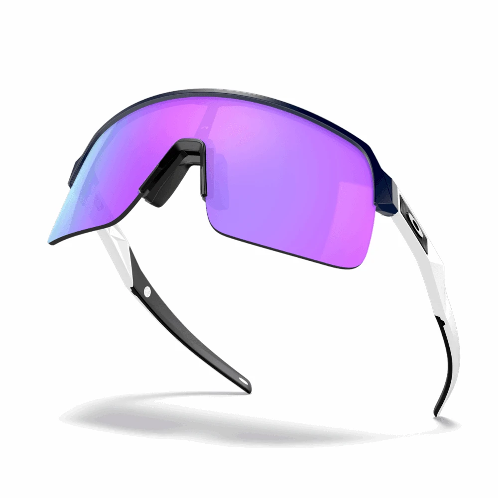 OAKLEY Sutro Lite Matte Baltas/Prizm Violet Iridium sportiniai saulės akiniai