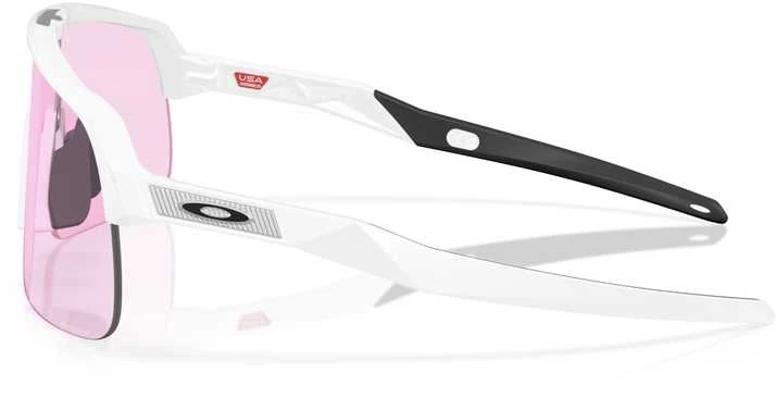 OAKLEY SUTRO LITE S Matte Baltas/Prizm Low Light sportiniai akiniai