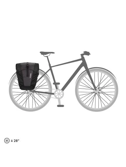 Vokietija ORTLIEB BACK ROLLER PRO PLUS dviračio krepšių komplektas
