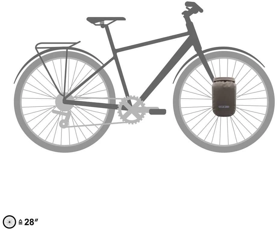 ORTLIEB FORK-PACK 4.1L dviračio rėmo/šakės krepšys