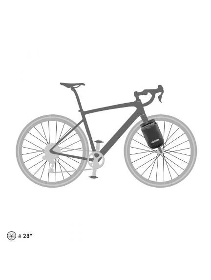 ORTLIEB FORK-PACK 4.1L dviračio rėmo/šakės krepšys