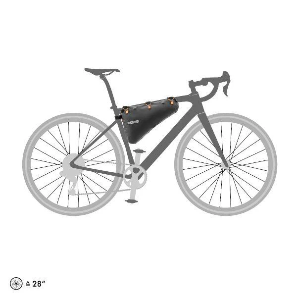 Kita ORTLIEB FRAME-PACK 4L dviračio rėmo krepšys
