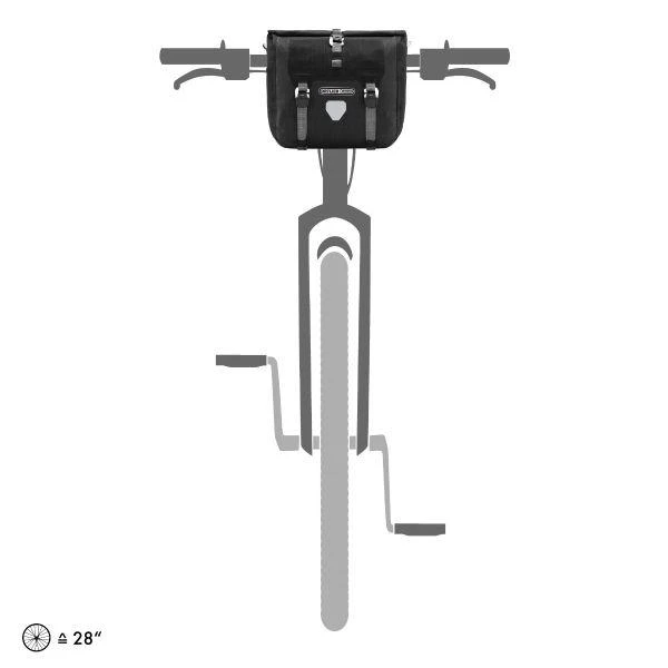 Vokietija ORTLIEB Handlebar Pack Plus 11L vairo krepšys