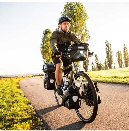 Krepšių komplektas Ortlieb Sport-Roller Petrol - Juodas
