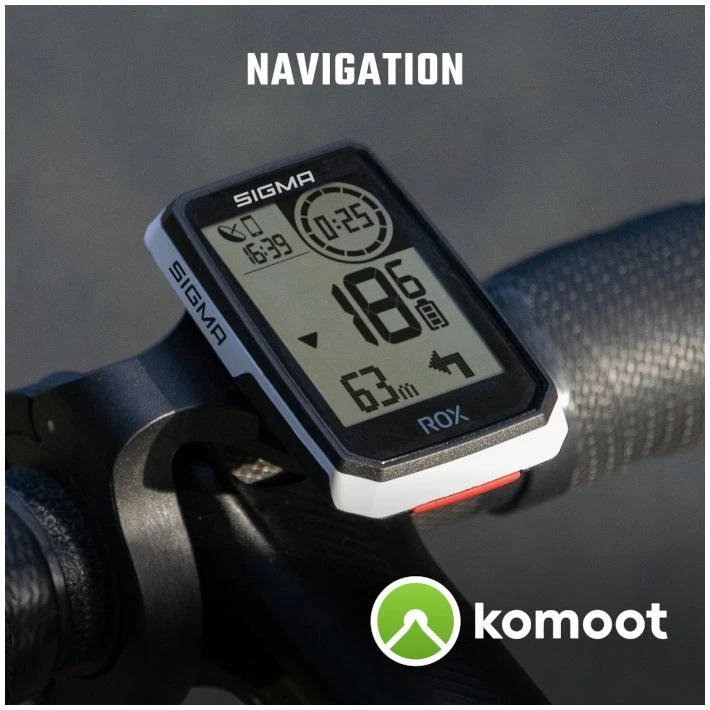 Dviračio kompiuteris SIGMA ROX 2.0 GPS Juodas