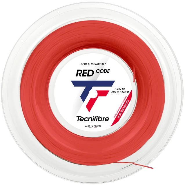 TECNIFIBRE BOB 18/1.20 REDCODE stygos teniso reketei 200m