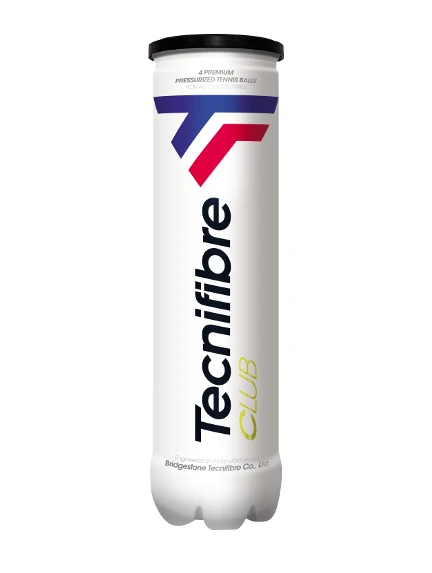 TECNIFIBRE CLUB (4) teniso kamuoliukai