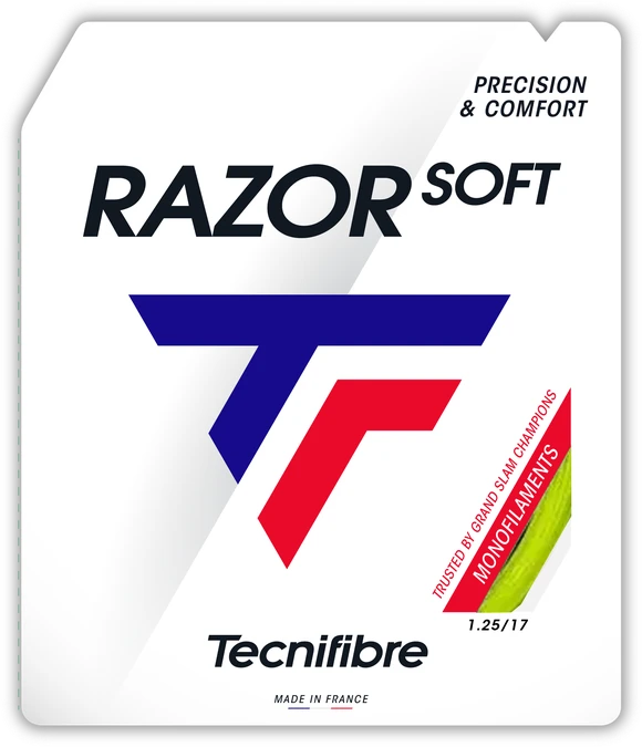TECNIFIBRE RAZOR SOFT 1.25mm stygos teniso raketei