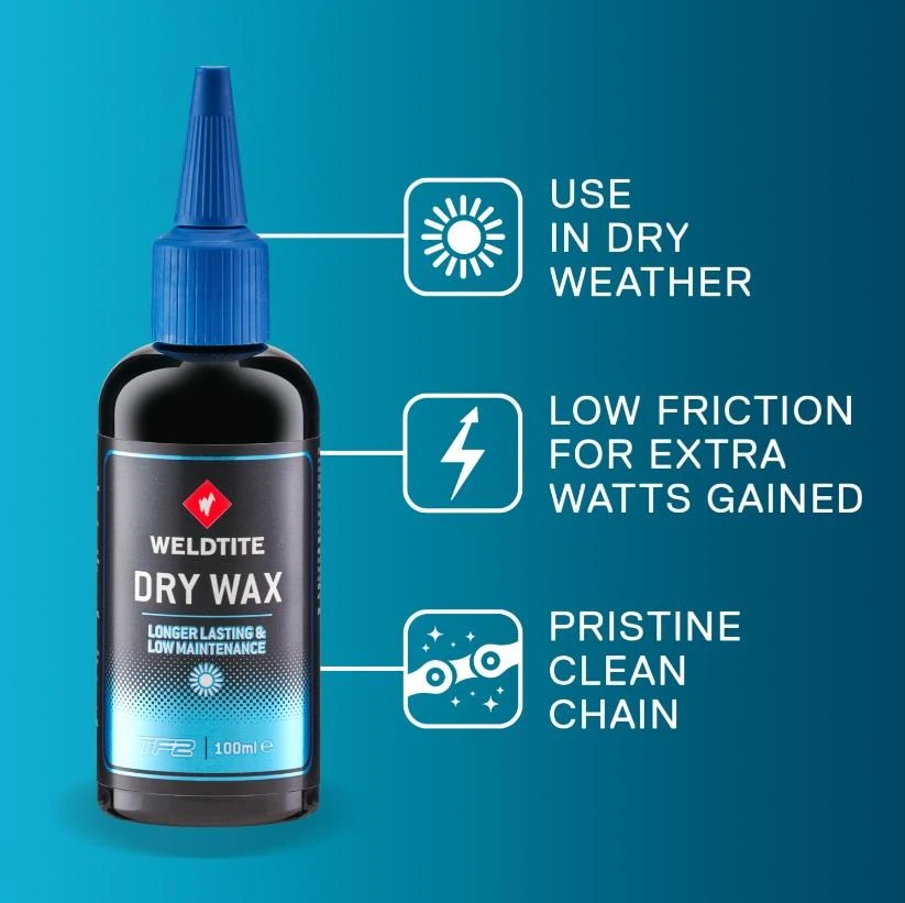 WELDTITE DRY vaškas dviračio grandinei 100 ml