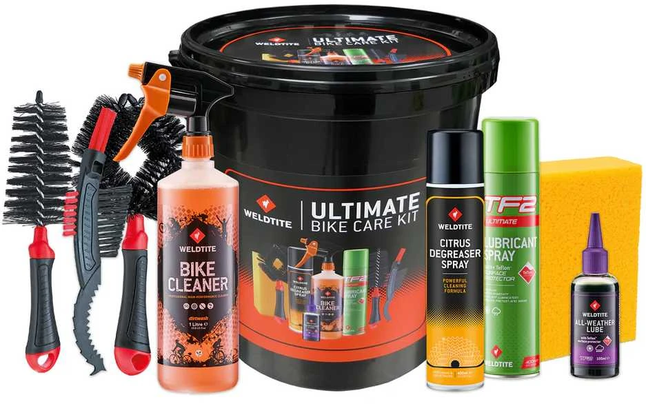WELDTITE Ultimate dviračių priežiūros priemonių rinkinys
