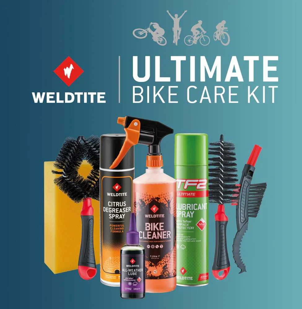 WELDTITE Ultimate dviračių priežiūros priemonių rinkinys