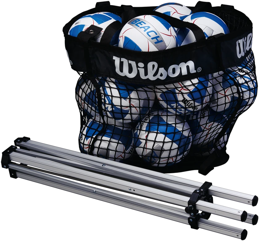 WILSON BEACH STAND UP CART tinklinio kamuolių vežimėlis paplūdimiui
