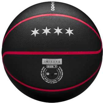 WILSON NBA TEAM CITY COLLECTOR CHICAGO BULLS krepšinio kamuolys (Dydis: 7)