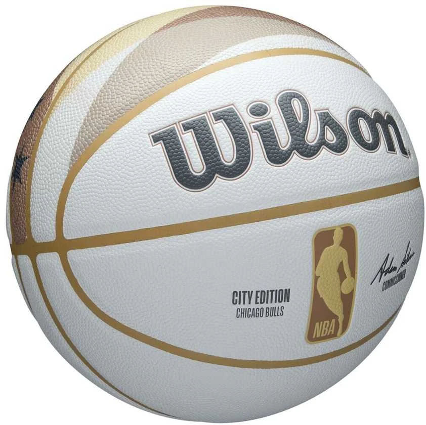 WILSON NBA TEAM CITY COLLECTOR CHICAGO BULLS krepšinio kamuolys