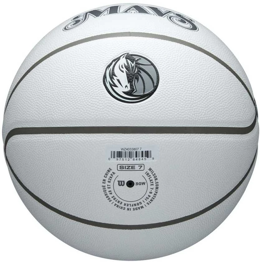 WILSON NBA TEAM CITY COLLECTOR DALLAS MAVERICKS krepšinio kamuolys