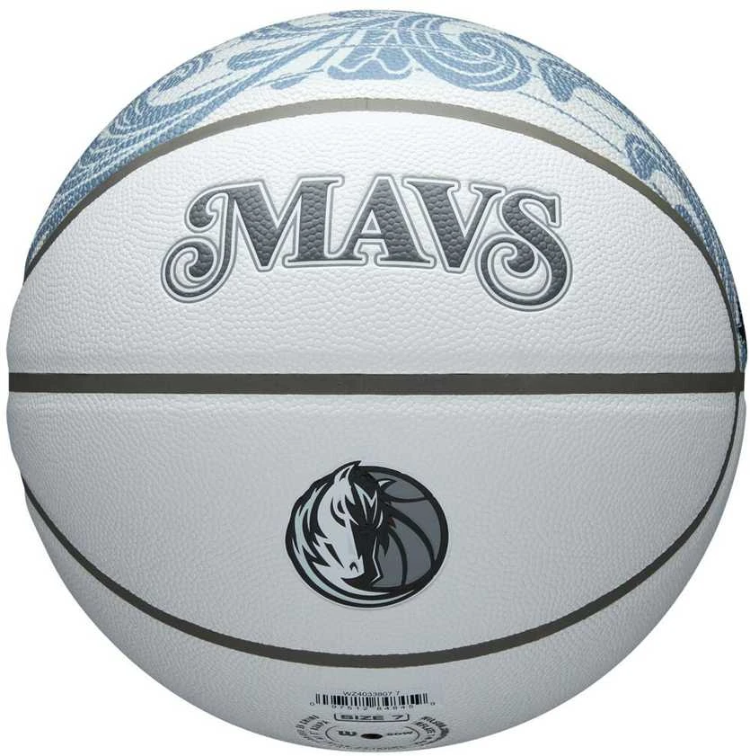 WILSON NBA TEAM CITY COLLECTOR DALLAS MAVERICKS krepšinio kamuolys