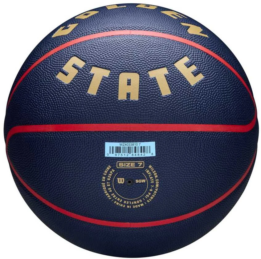 WILSON NBA TEAM CITY COLLECTOR GOLDEN STATE WARRIORS krepšinio kamuolys