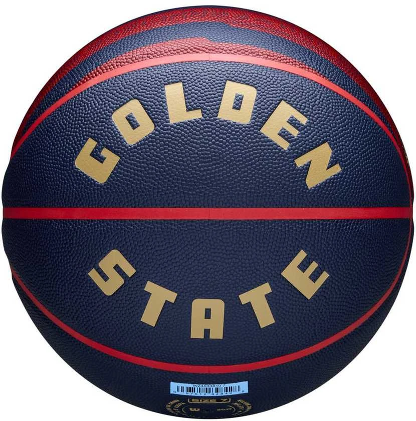WILSON NBA TEAM CITY COLLECTOR GOLDEN STATE WARRIORS krepšinio kamuolys