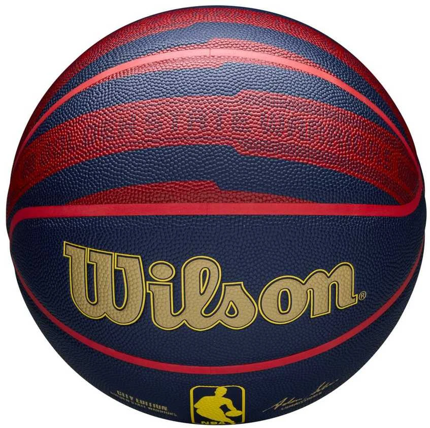 WILSON NBA TEAM CITY COLLECTOR GOLDEN STATE WARRIORS krepšinio kamuolys