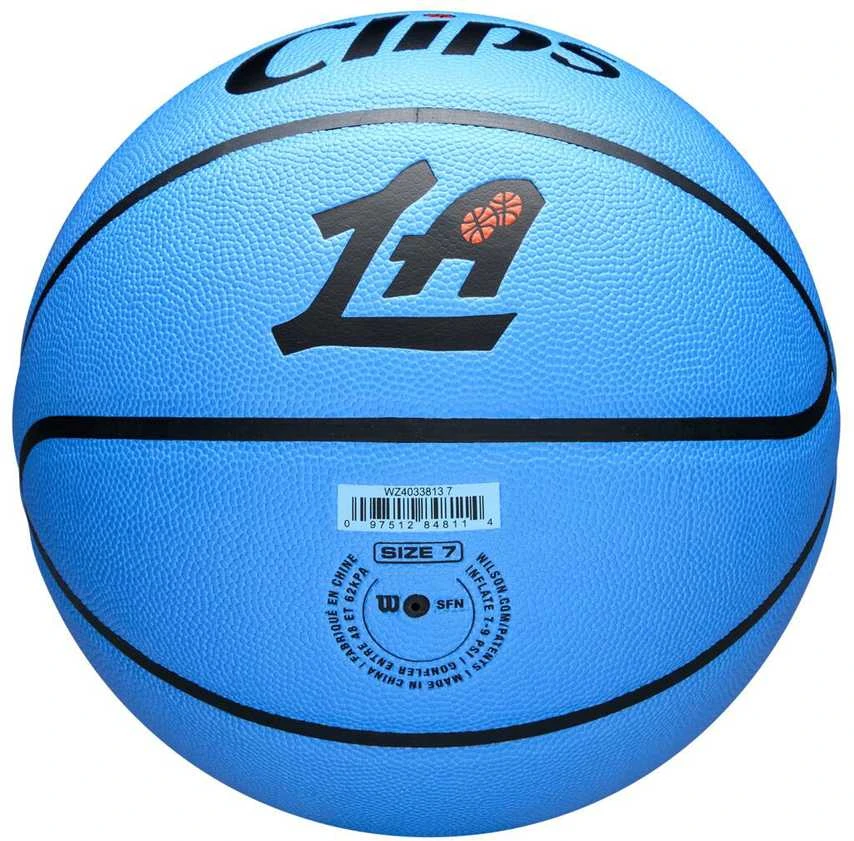 WILSON NBA TEAM CITY COLLECTOR LA CLIPPERS krepšinio kamuolys