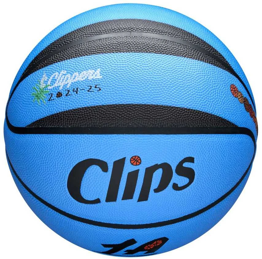 WILSON NBA TEAM CITY COLLECTOR LA CLIPPERS krepšinio kamuolys