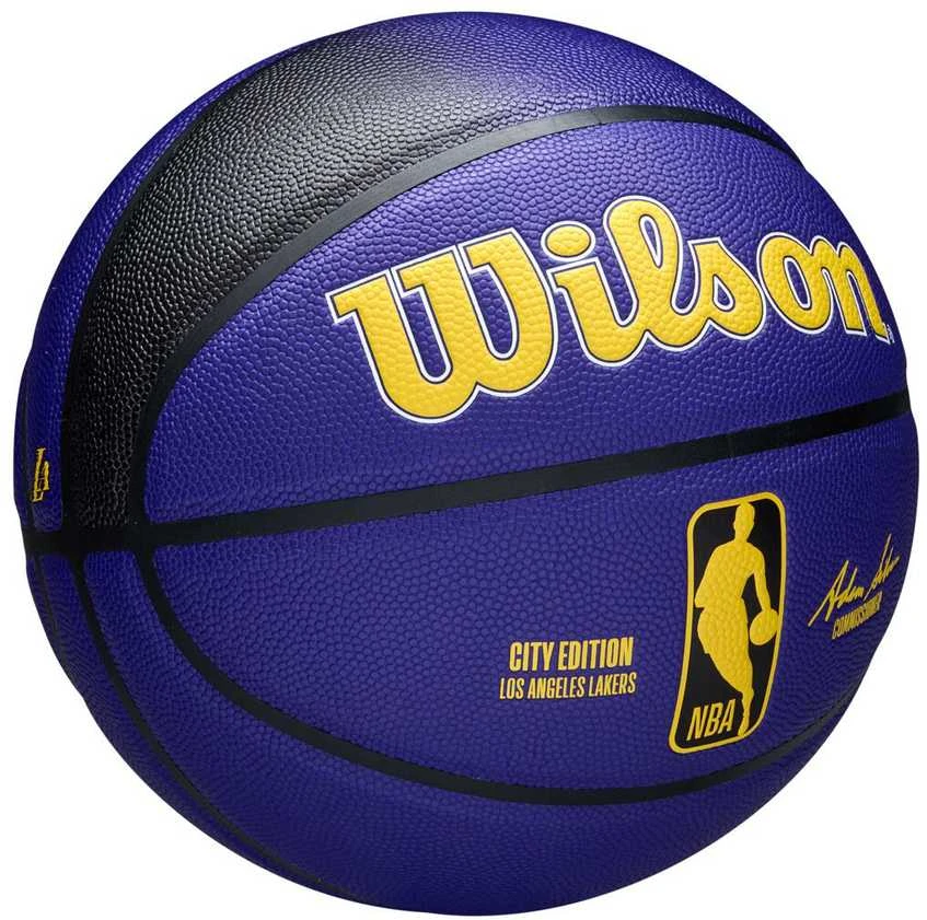 WILSON NBA TEAM CITY COLLECTOR LA LAKERS krepšinio kamuolys