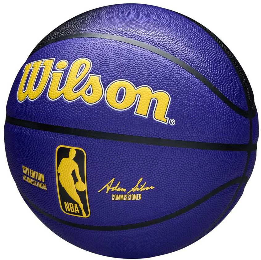WILSON NBA TEAM CITY COLLECTOR LA LAKERS krepšinio kamuolys