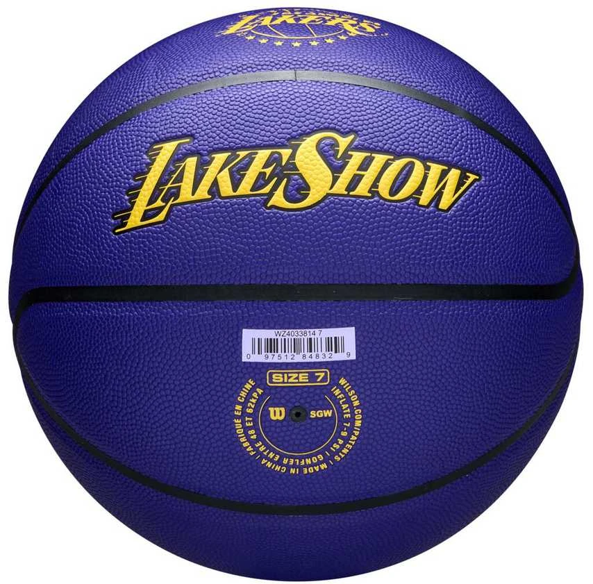 WILSON NBA TEAM CITY COLLECTOR LA LAKERS krepšinio kamuolys
