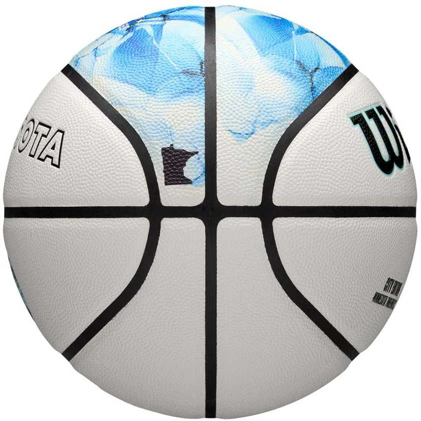WILSON NBA TEAM CITY COLLECTOR MINNESOTA TIMBERWOLVES krepšinio kamuolys