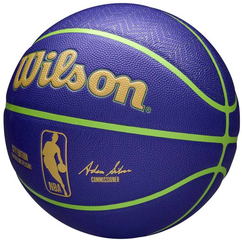 WILSON NBA TEAM CITY COLLECTOR NEW ORLEANS PELICANS krepšinio kamuolys