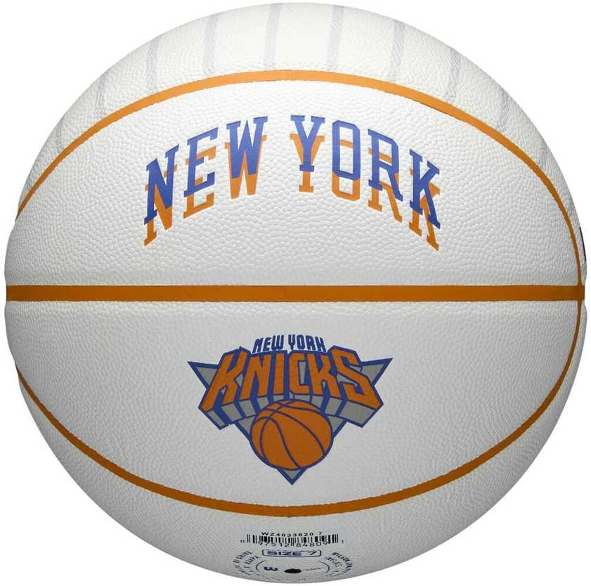 WILSON NBA TEAM CITY COLLECTOR NEW YORK KNICKS krepšinio kamuolys
