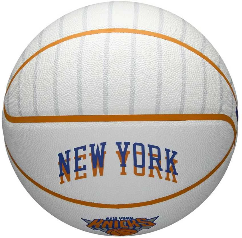 WILSON NBA TEAM CITY COLLECTOR NEW YORK KNICKS krepšinio kamuolys