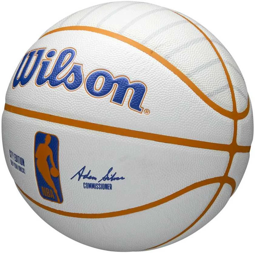 WILSON NBA TEAM CITY COLLECTOR NEW YORK KNICKS krepšinio kamuolys