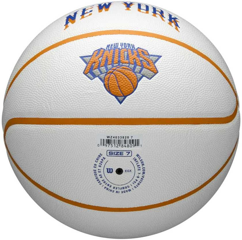 WILSON NBA TEAM CITY COLLECTOR NEW YORK KNICKS krepšinio kamuolys