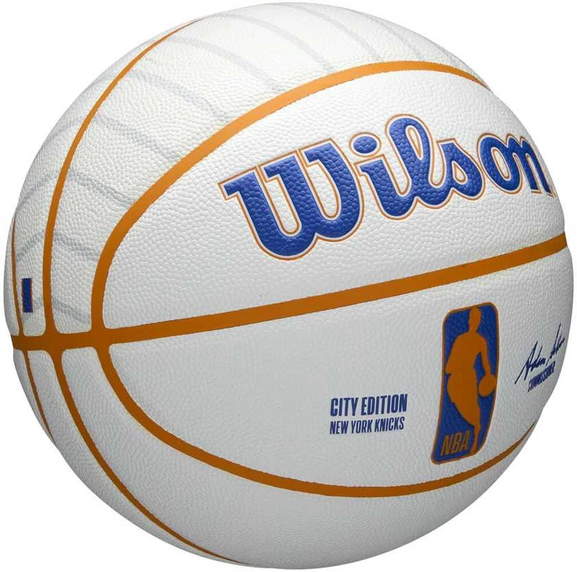 WILSON NBA TEAM CITY COLLECTOR NEW YORK KNICKS krepšinio kamuolys