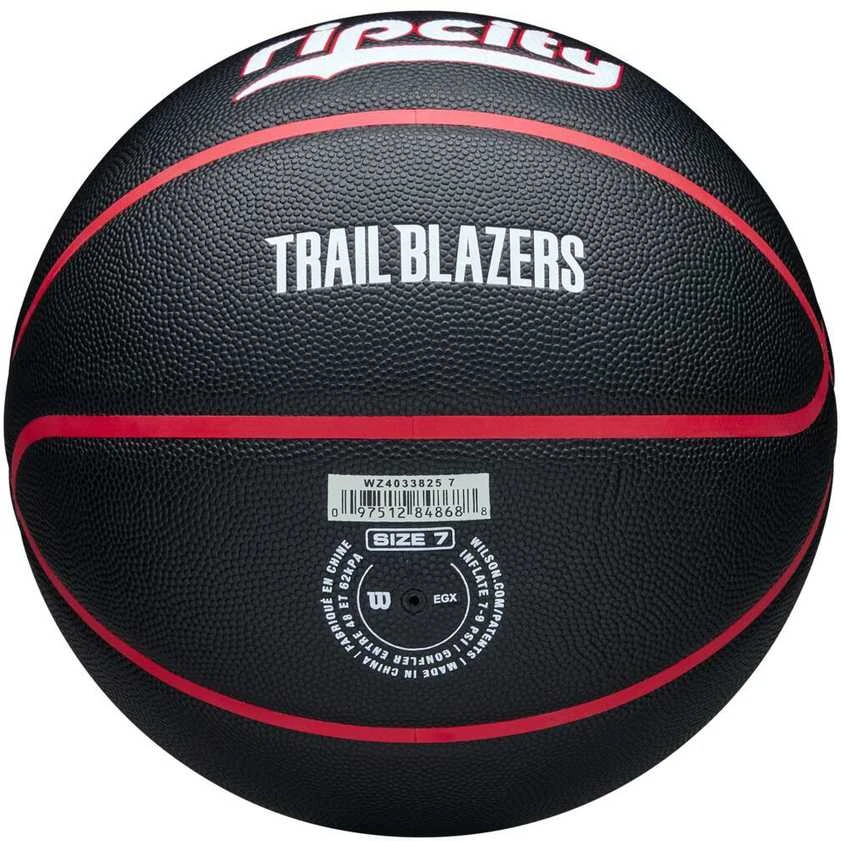 WILSON NBA TEAM CITY COLLECTOR PORTLAND TRAIL BLAZERS krepšinio kamuolys