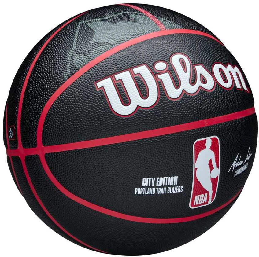 WILSON NBA TEAM CITY COLLECTOR PORTLAND TRAIL BLAZERS krepšinio kamuolys