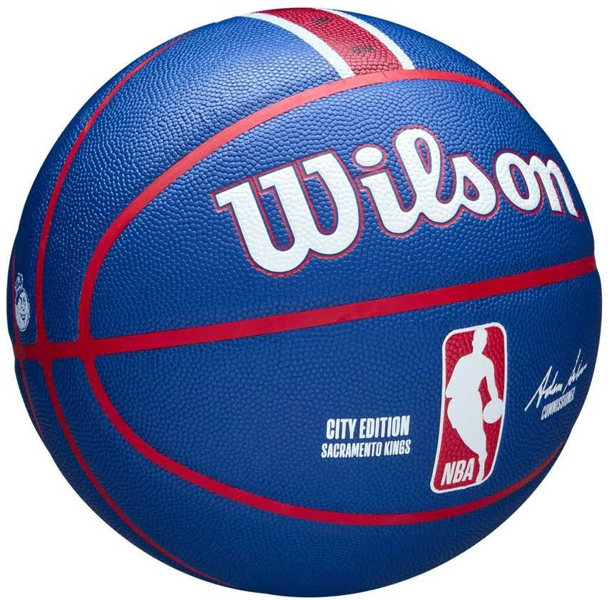 WILSON NBA TEAM CITY COLLECTOR SACRAMENTO KINGS krepšinio kamuolys