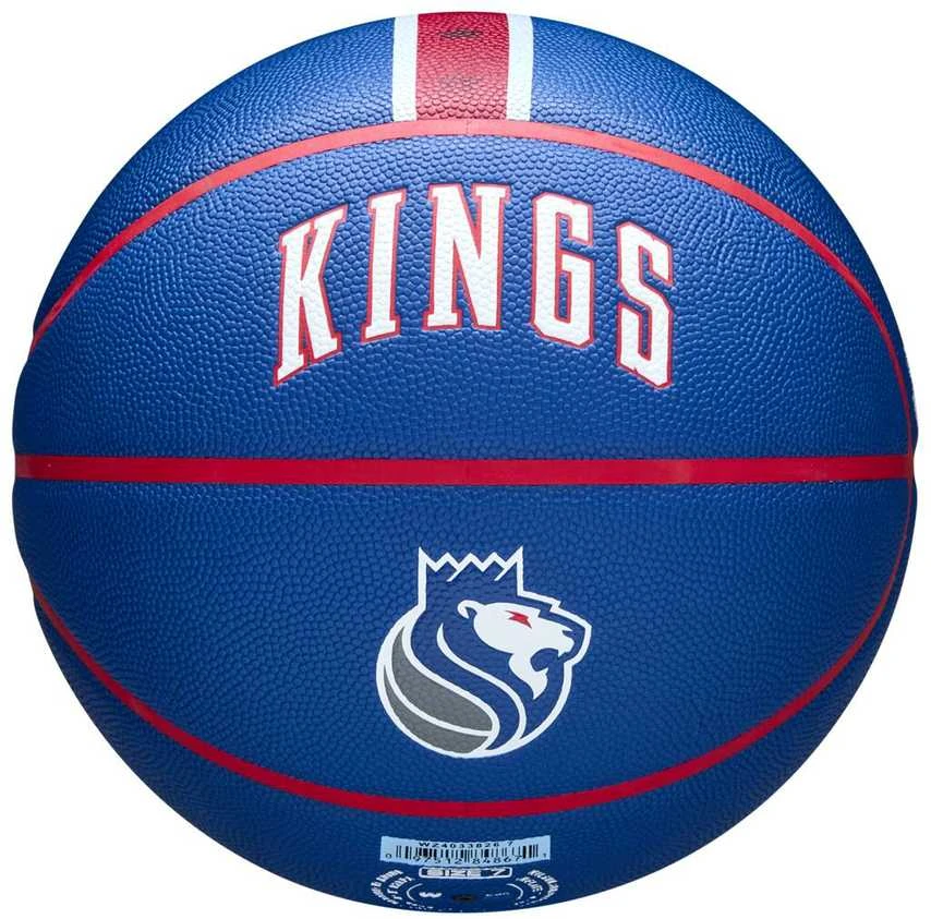 WILSON NBA TEAM CITY COLLECTOR SACRAMENTO KINGS krepšinio kamuolys