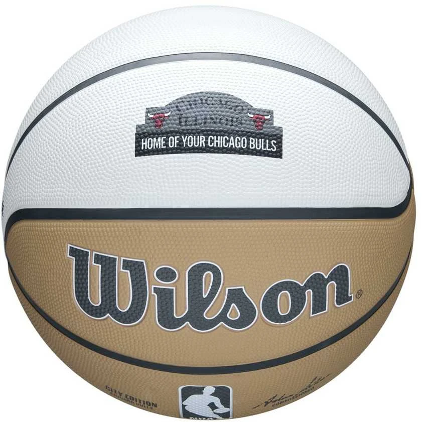 WILSON NBA TEAM CITY EDITION CHICAGO BULLS krepšinio kamuolys