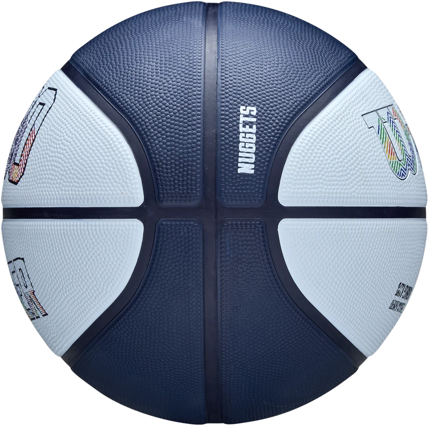 WILSON NBA TEAM CITY EDITION DENVER NUGGETS krepšinio kamuolys