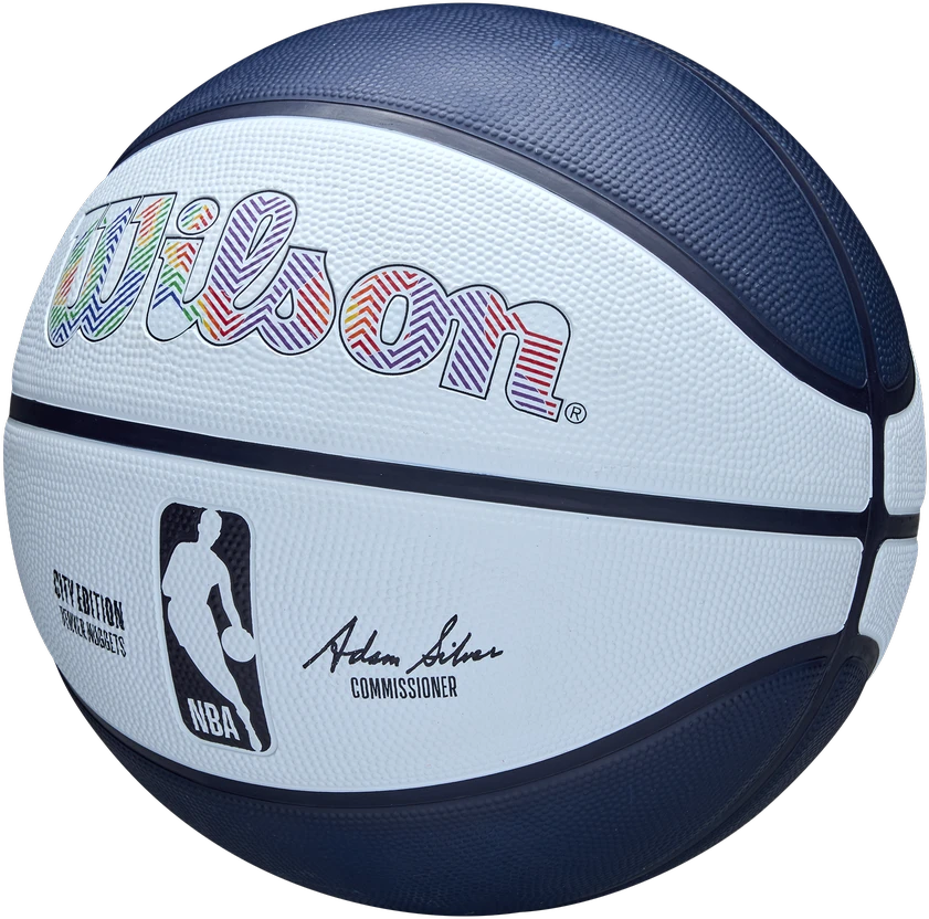 WILSON NBA TEAM CITY EDITION DENVER NUGGETS krepšinio kamuolys
