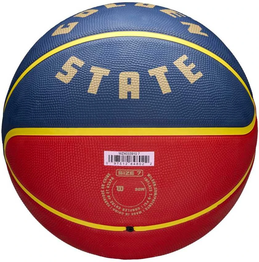 WILSON NBA TEAM CITY EDITION GOLDEN STATE WARRIORS krepšinio kamuolys