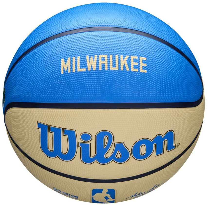 WILSON NBA TEAM CITY EDITION MILWAUKEE BUCKS krepšinio kamuolys