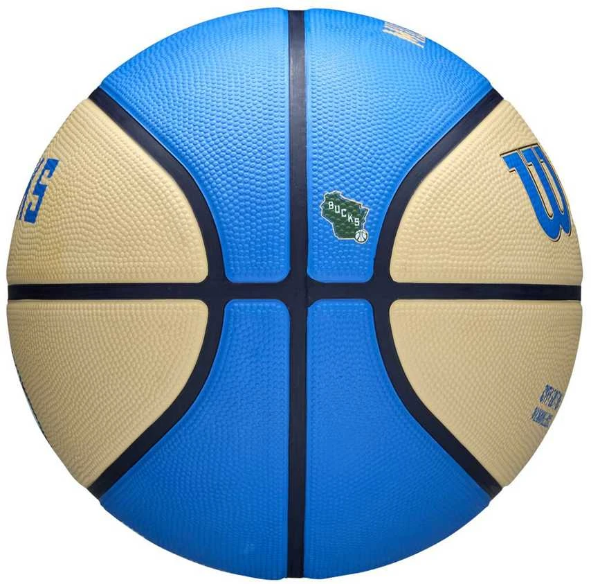 WILSON NBA TEAM CITY EDITION MILWAUKEE BUCKS krepšinio kamuolys