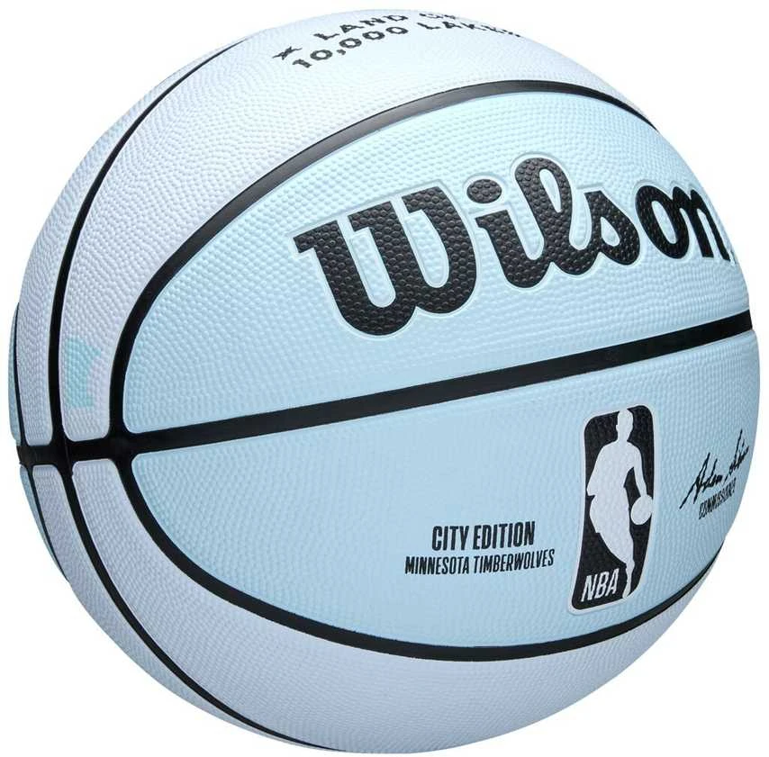 WILSON NBA TEAM CITY EDITION MINNESOTA TIMBERWOLVES krepšinio kamuolys